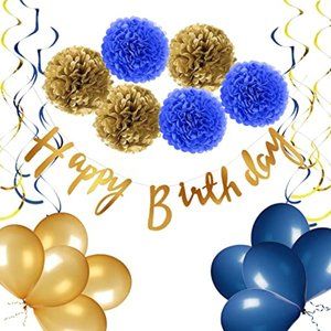 Happy Birthday banner & Party Decorations